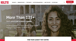 Desktop Screenshot of ieltscanadatest.com