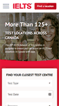 Mobile Screenshot of ieltscanadatest.com